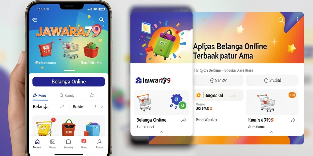 Tampilan antarmuka aplikasi JAWARA79 yang menarik dan sederhana.