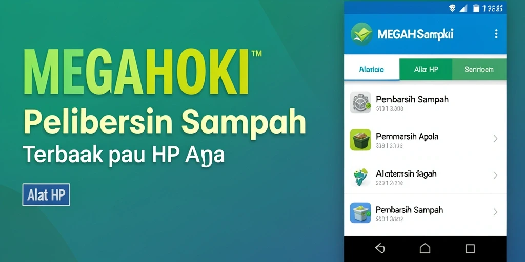 Tampilan antarmuka MEGAHOKI yang intuitif dan fungsional.