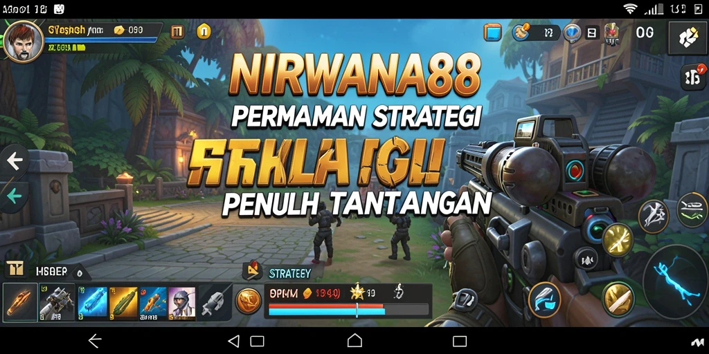 Antarmuka permainan NIRWANA88 yang menarik dan interaktif.