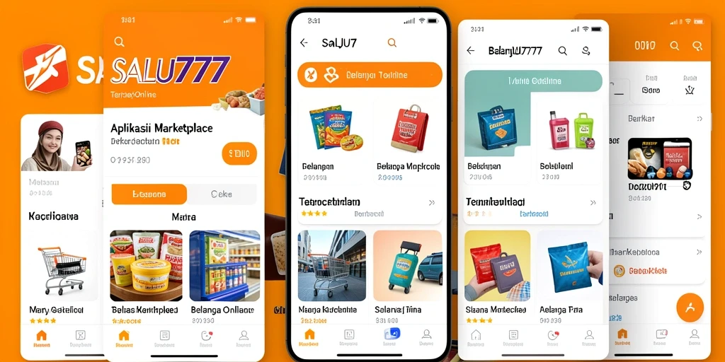 Antarmuka pengguna SALJU777 untuk pengalaman belanja yang menyenangkan.