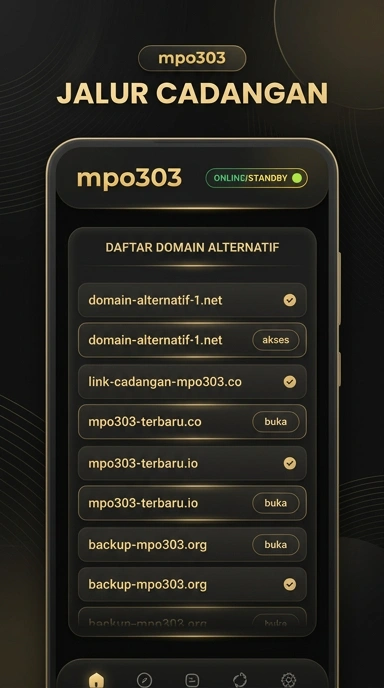 Tampilan link alternatif mpo303